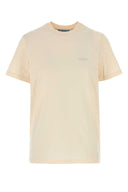 Prada Sand Cotton T Shirt