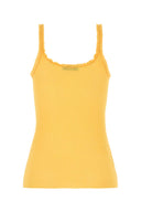 Prada Yellow Cotton Tank Top
