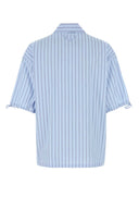Prada brodert poplinskjorte