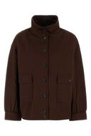 Prada brun Gabardine jakke