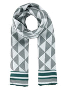 Prada brodert silke foulard