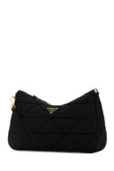 Prada Black Fabric Large Aimã©E Shoulder Bag