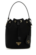 Prada Black Re Nylon Re Edition 1978 버킷 백