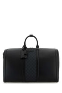 Gucci schwarze Reisetasche aus Segeltuch