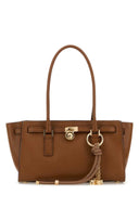 Michael By Michael Kors 카멜 가죽 해밀턴 쇼핑백