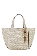 Michael By Michael Kors Borsa A Mano Jordi In Tela Stampata