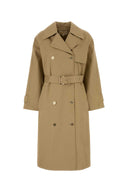 Michael By Michael Kors Beige Cotton Trench Coat