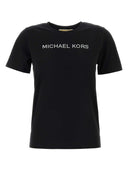 Michael By Michael Kors Black Cotton T Shirt