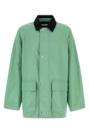 The Row Green Cotton Diano Jacket
