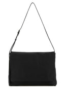 The Row Black Leather Nan Crossbody Bag
