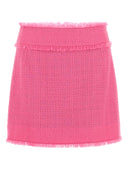Dolce & Gabbana Fuchsia Tweed Mini jupe