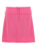 Dolce & Gabbana Fuchsia Tweed Mini jupe