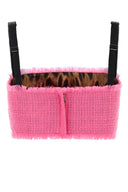 Dolce & Gabbana Fuchsia Tweed Crop Top