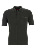 Polo Gucci De Mezcla De Lana Gris Oscuro