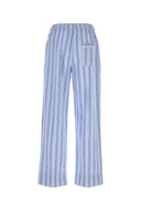 Tekla Brodert Poplin pyjamasbukse