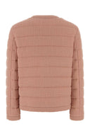 Gucci Pink Boucle Padded Jacket