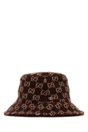 Gucci brodert ullblandingsbøttehatt