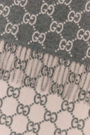 Sciarpa reversibile in cashmere ricamato Gucci