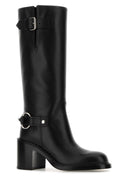 Gucci Black Leather Boots