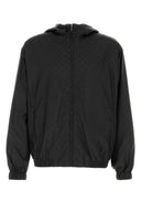 Gucci Black Gg Fabric Windbreaker