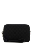Gucci Black Gg Stoff Clutch
