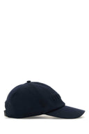Gucci marineblå baseballcaps i stretchbomull