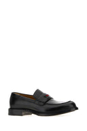 Gucci Black Leather Loafers