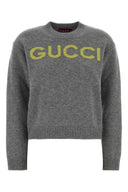 Jersey de lana gris Gucci