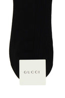 Gucci Black Cotton Blend Sokker