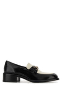 Gucci Two Tone Leather Loafers