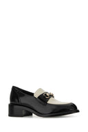 Gucci Two Tone Leather Loafers