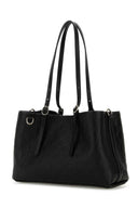 Gucci Black Leather Gg Emblem Skulderveske