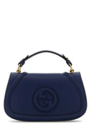 Gucci Blue Leather Gucci Blondie Handbag