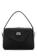 Balenciaga Black Leather Rodeo Handbag