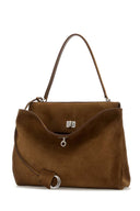 Balenciaga Brun semsket Medium Rodeo veske