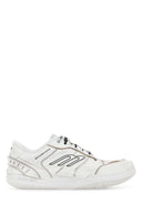 Balenciaga Hamptons joggesko i hvitt skinn