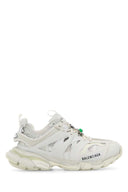 حذاء رياضي Balenciaga شبكي ومطاطي باللون الأبيض