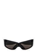 Balenciaga Black Acetate solbriller