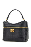 Balenciaga Sac à main Rodeo en cuir bleu denim