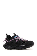 Balenciaga Black Mesh And Rubber Track Trail Laces Sneakers