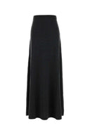 Balenciaga Graphite Wool Skirt