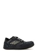 Balenciaga Slate Leather Hamptons Sneakers
