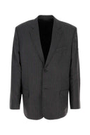 Balenciaga brodert ullblazer
