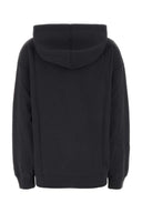 Ganni Graphite Cotton Oversize Sweatshirt