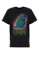 Ganni Graphite Cotton T Shirt