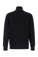 Brioni Midnight Blue Wool Blend Cardigan