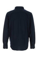 Brioni Midnight Blue Cotton Shirt