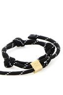 Miu Miu Black Fabric Bracelet
