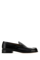 Lemaire Black Leather Loafers