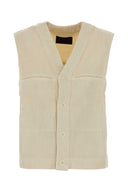 Lemaire Sand Canvas Vest